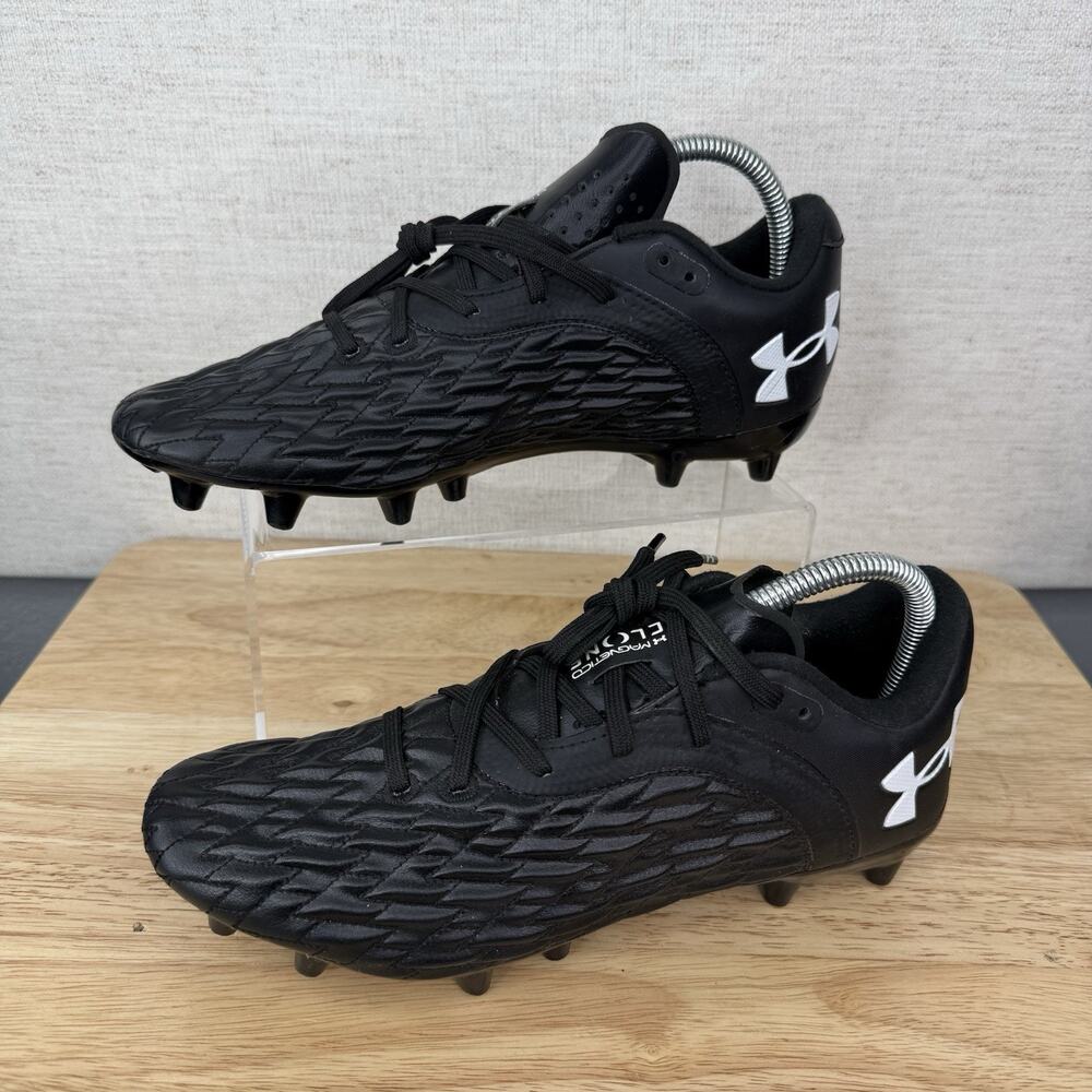 Under Armour Clone Magnetico Premier 2 FG Mens Size 8.5 Black 3025641 001